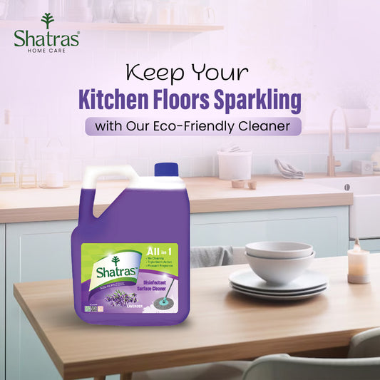 Liquid floor wash can