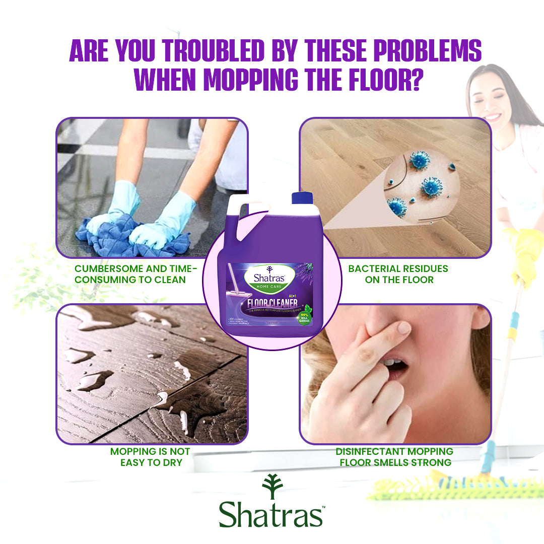 Floor cleaner for tough stains