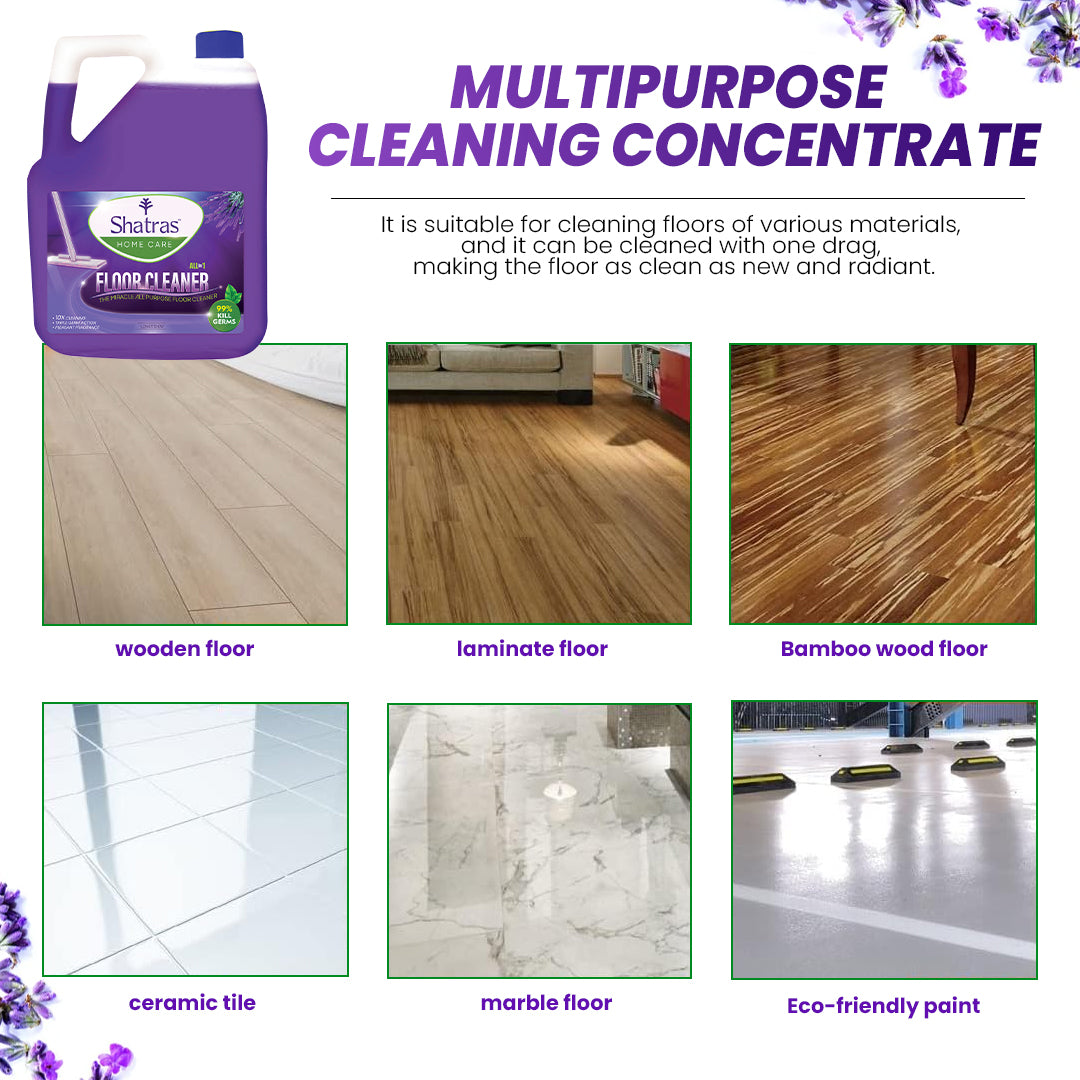 Floor cleaner for all surfaces