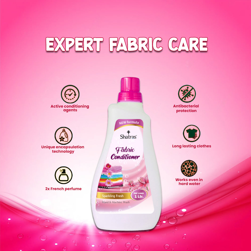 Fabric Conditioner – Softness You Can Feel, Freshness You’ll Love (Pink)