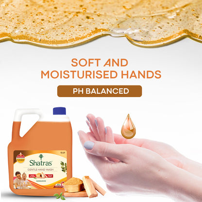 Hand wash with fresh scent