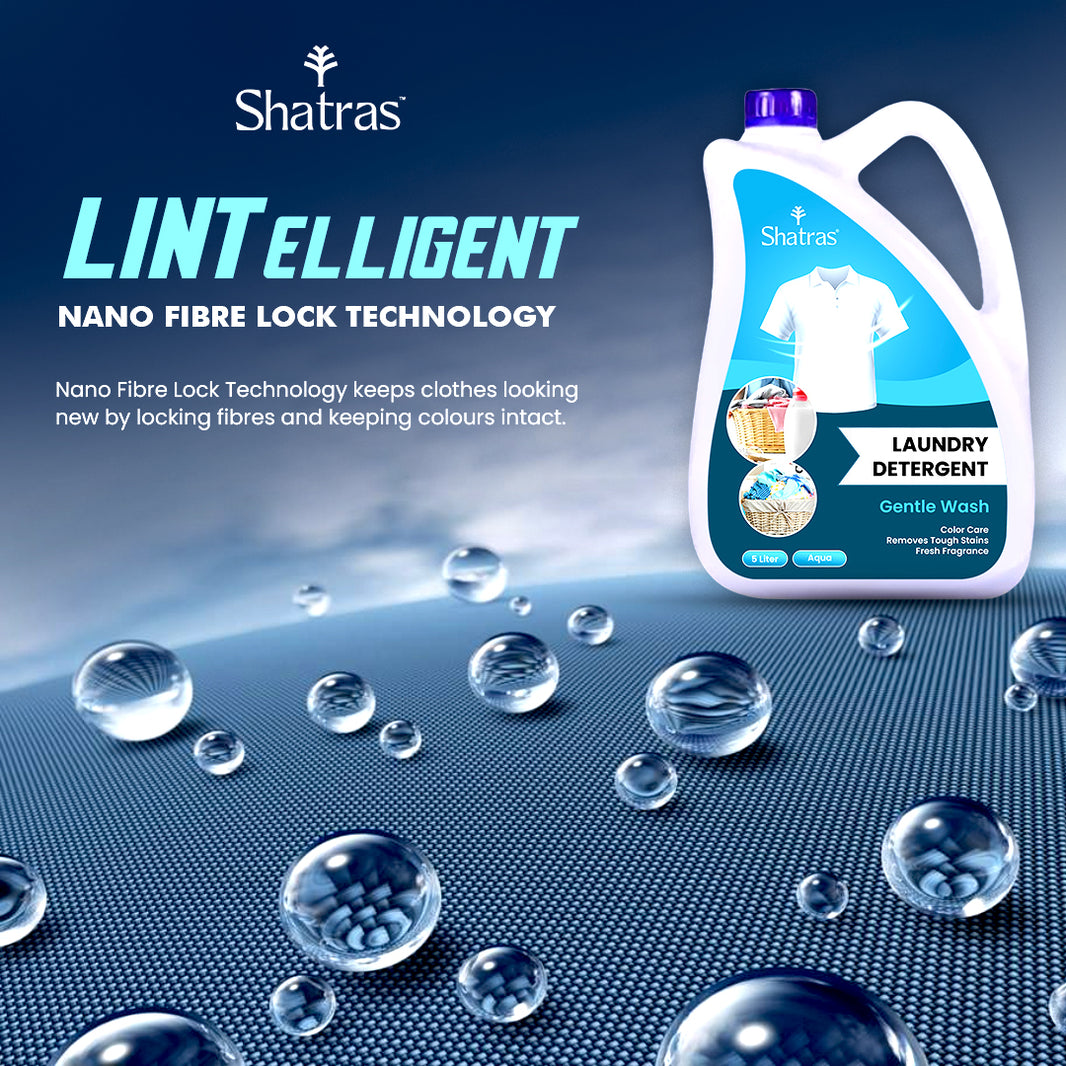 Laundry Detergent – LINTelligent Clean for Long-Lasting Clothes (Blue)
