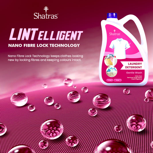 Laundry Detergent – LINTelligent Clean for Long-Lasting Clothes (Pink)