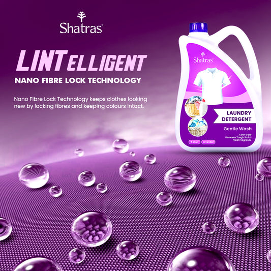 Laundry Detergent – LINTelligent Clean for Long-Lasting Clothes (Purple)