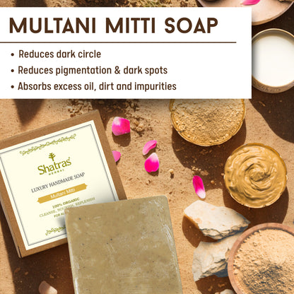 Organic multani mitti soap