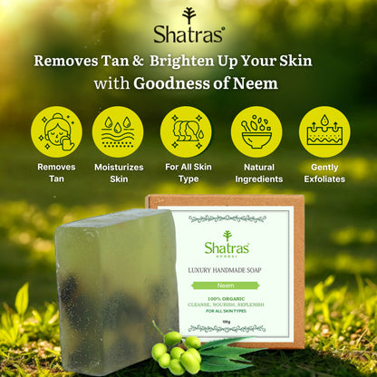 Neem herbal bathing bar