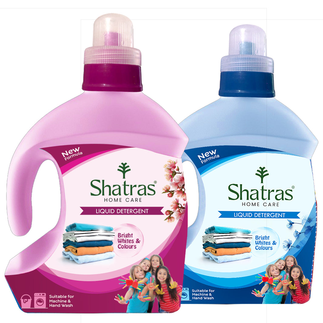 Shatras Front Load Laundry Liquid Detergent 5L x Pack of 2 | Non Toxic, Eco Friendly Best For Front Load
