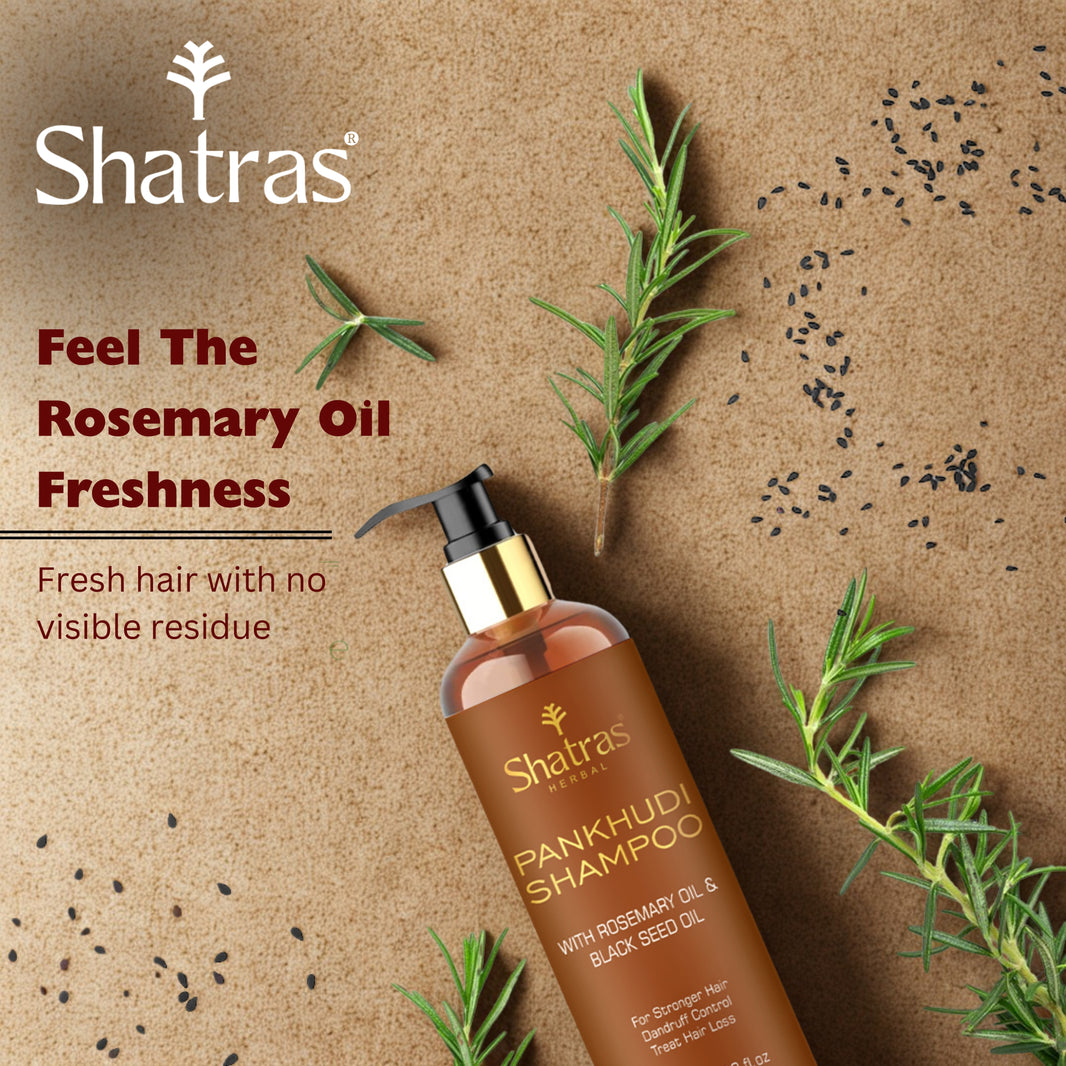 Shatras Pankhudi Herbal Shampoo – Nature’s Touch for Stronger, Healthier Hair