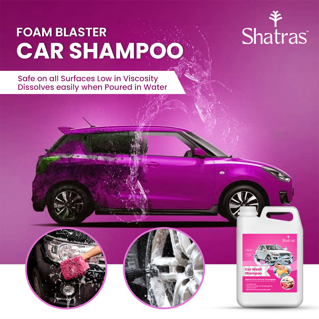 Eco-friendly car shampoo