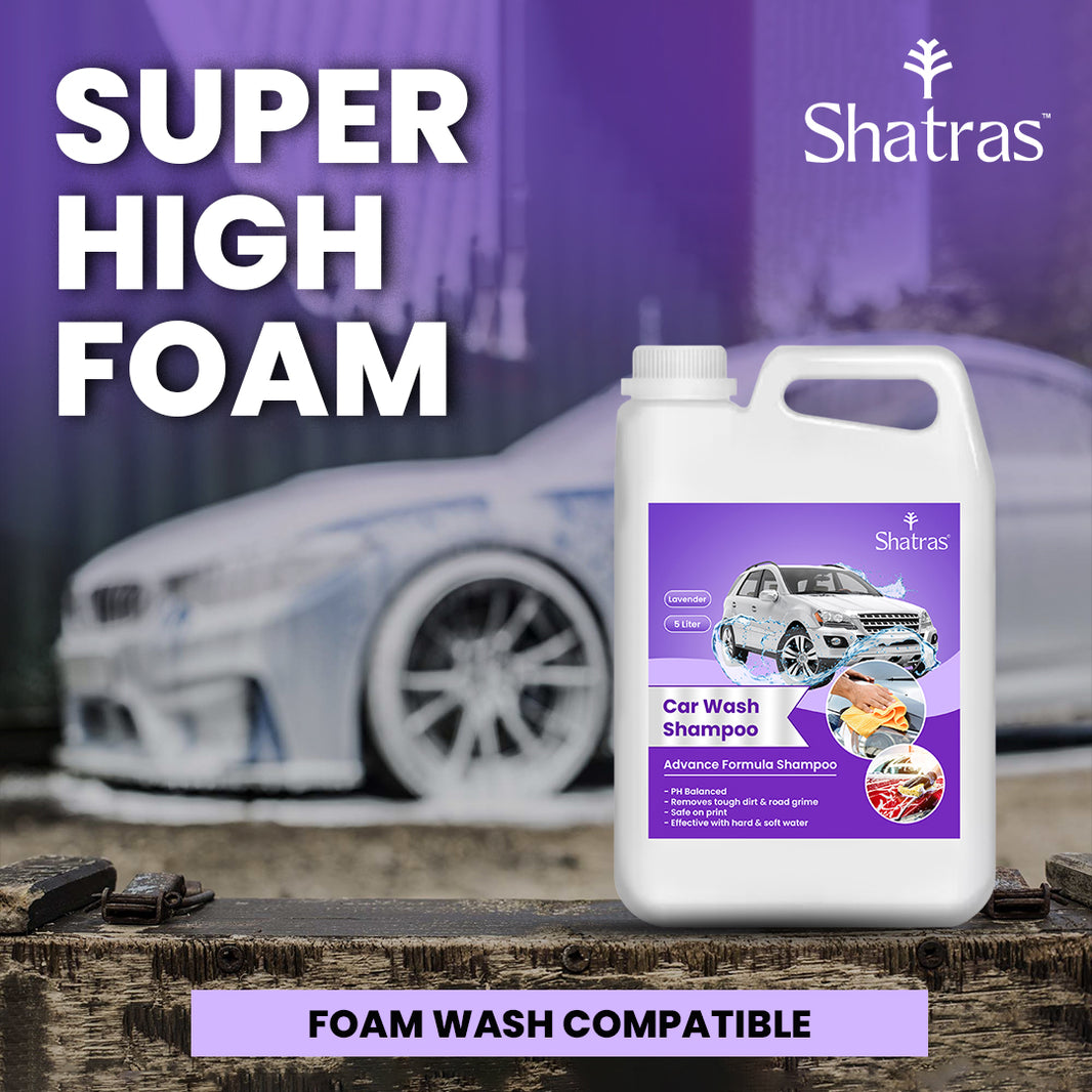 Foam Blaster Car Shampoo – Advanced Cleaning for a Spotless Shine in Purple