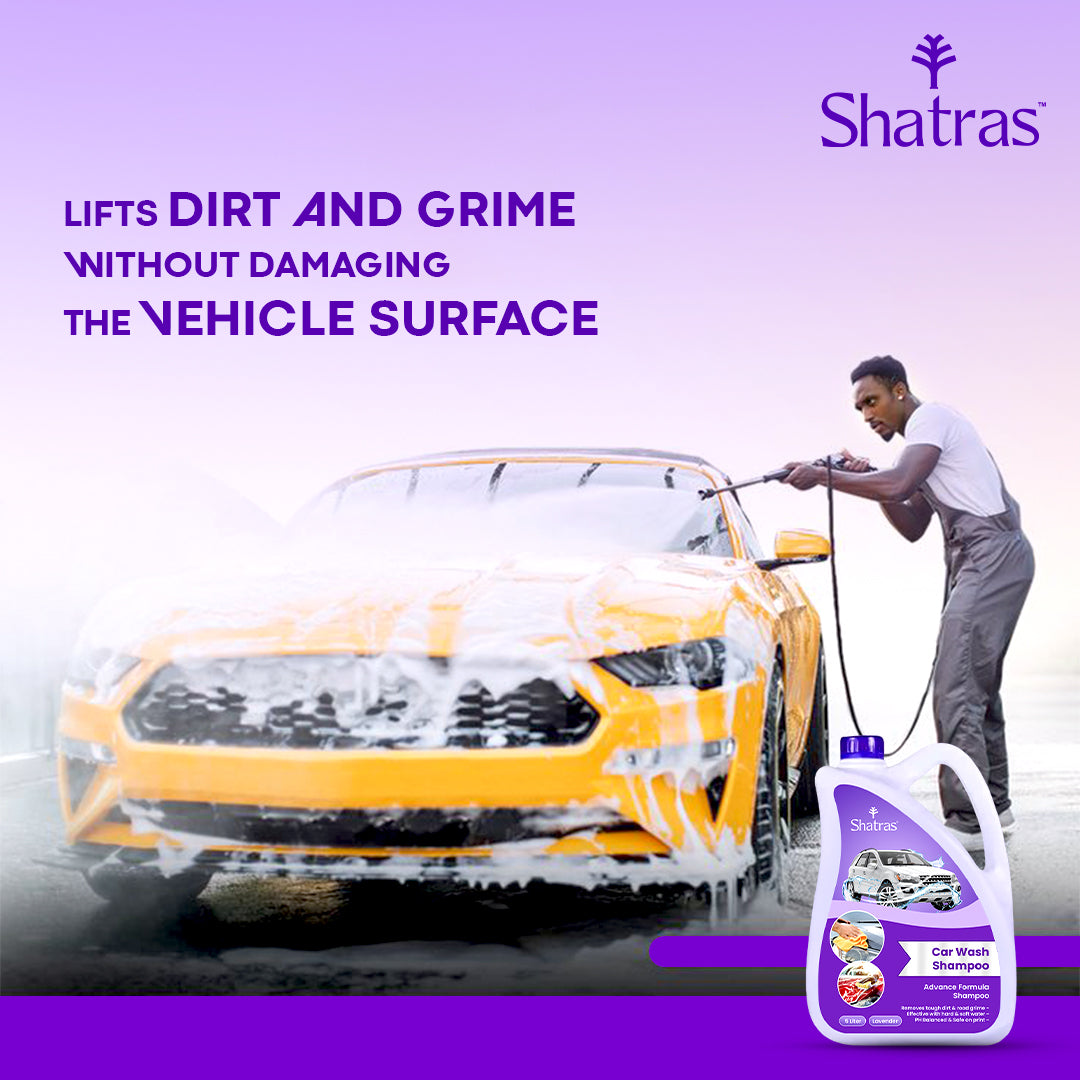 Car care shampoo