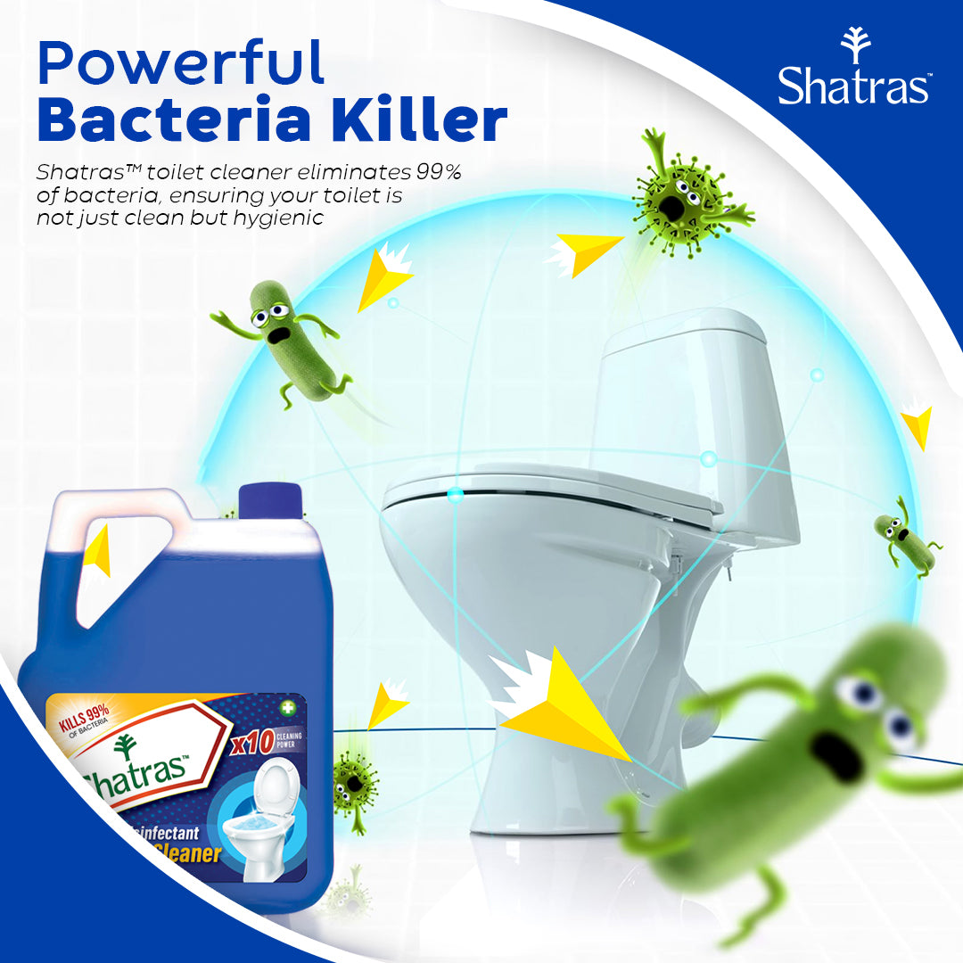 Toilet cleaner for hard water