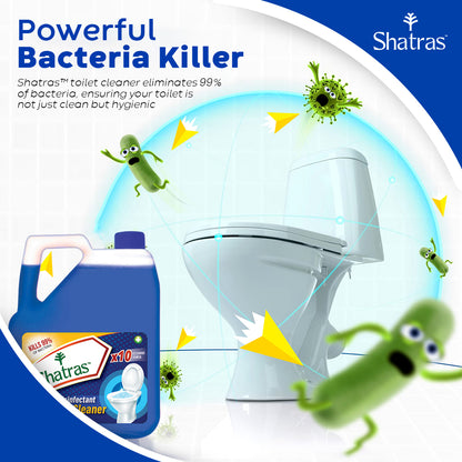 Toilet cleaner for hard water