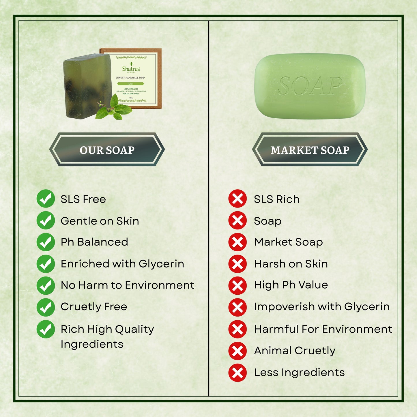 Natural Tulsi soap