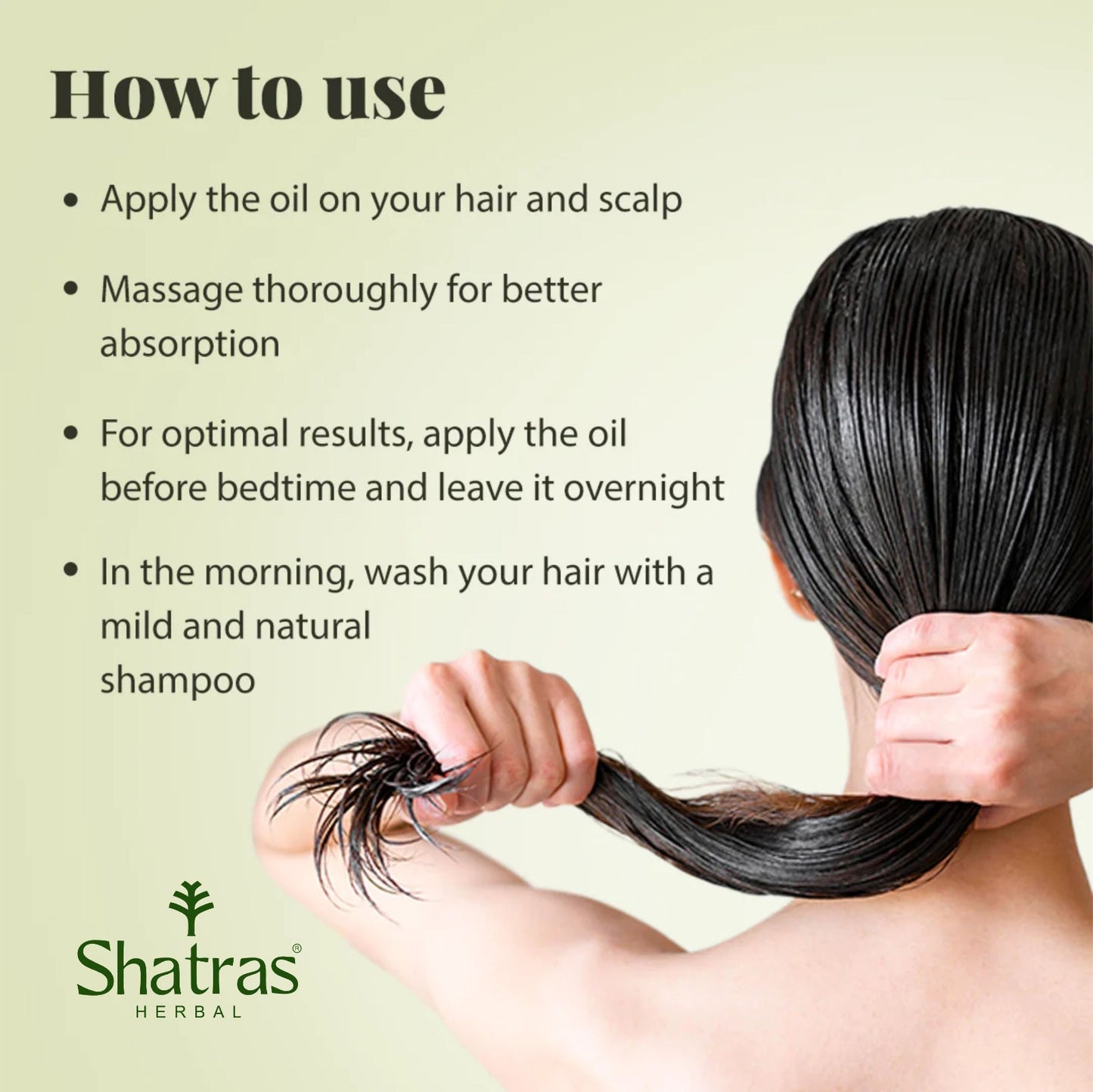 Shatras Herbal Radharani Argan Oil & Tea Tree Oil(100ML)