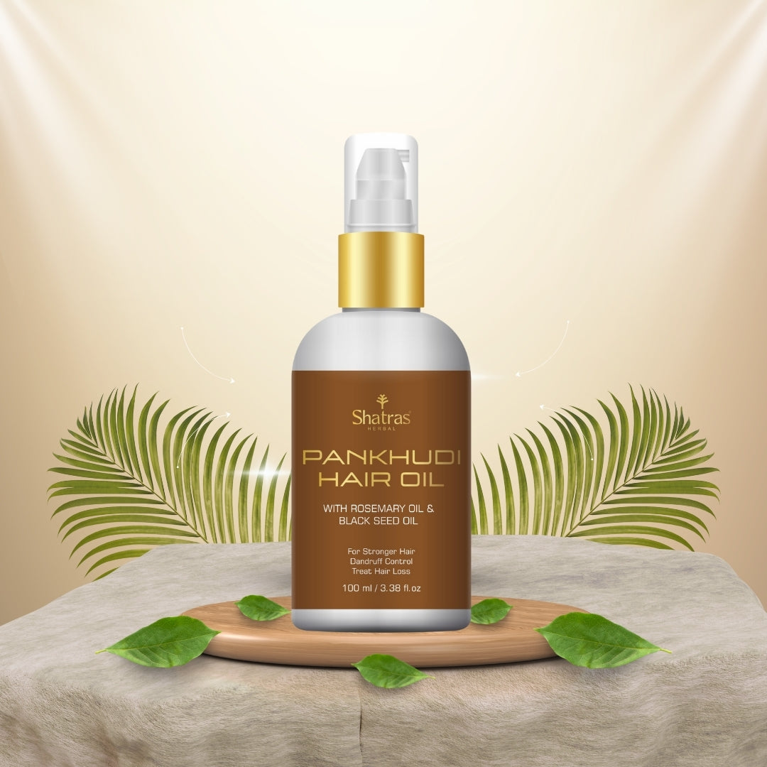 Shatras Natural Pankhudi Rosmary & Black seed oil (100ML)
